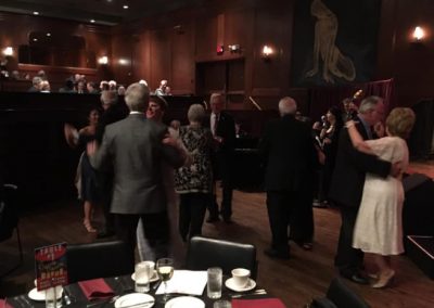 Diane Martinson Music provides the band for dinner and dancing
